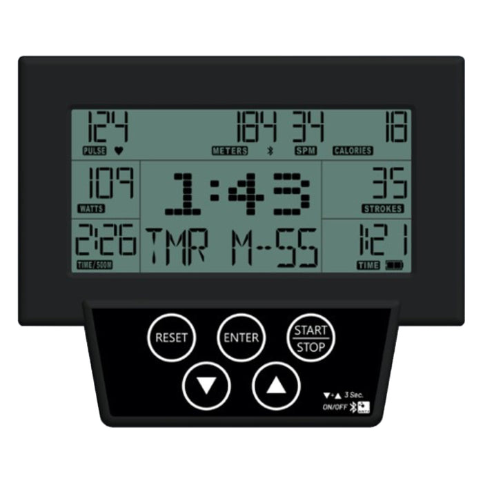 AR-2-PT-G6BA2.0: Rower 2.0 Console with BT/ANT+