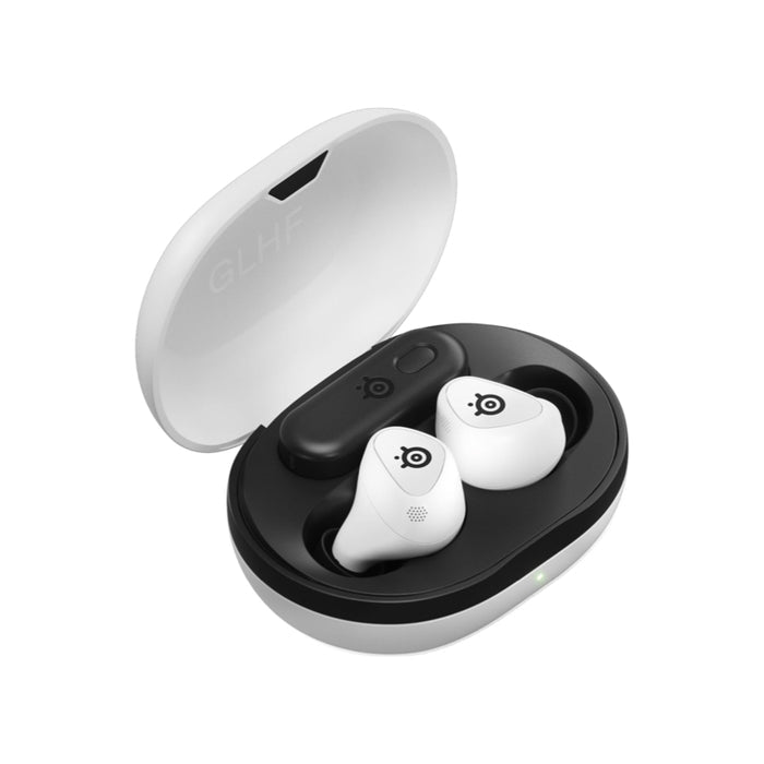 หูฟังเกมมิ่งไร้สาย Arctis GameBud Stereo PS5 สีขาว