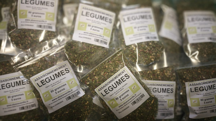 Assaisonnement legumes 80 grammes
