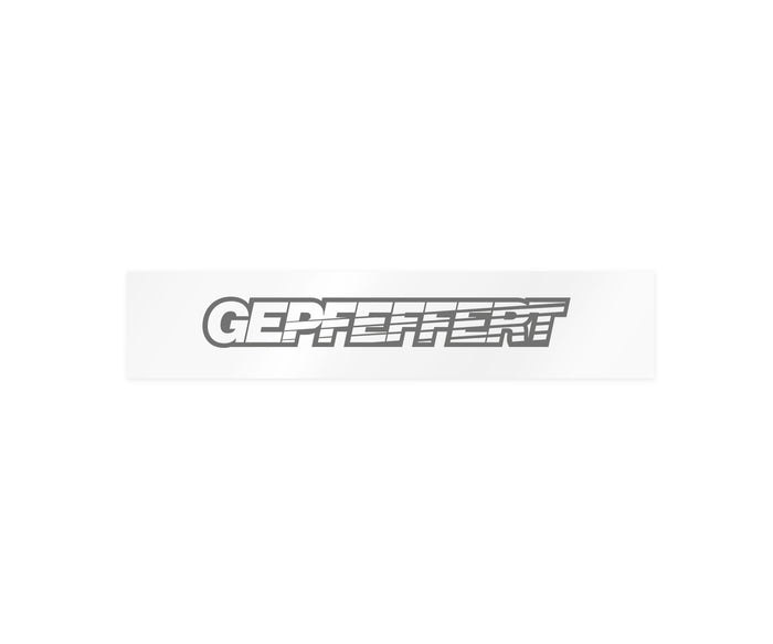 Aufkleber GEPFEFFERT Windschutzscheibe 54 cm - gepfeffert.com