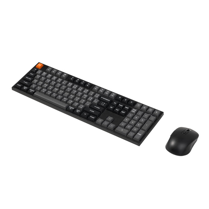 ชุดคอมโบ คีย์บอร์ดไร้สาย B36 และ เมาส์ไร้สาย BM25 - Classic Black