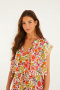 Banana Flowers Blouse