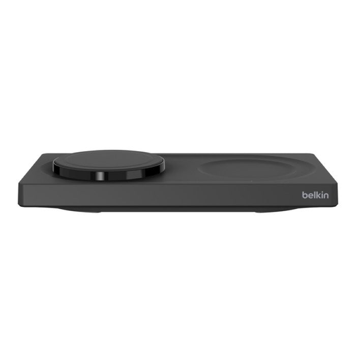 BELKIN แท่นชาร์จไร้สาย Boost Charge แบบ 2 in 1 รองรับ MagSafe สีดำ