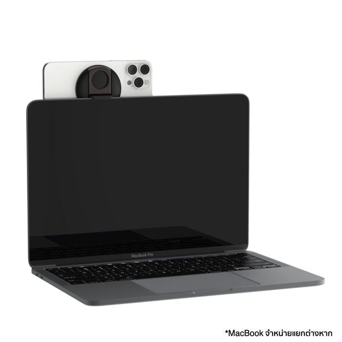 ที่ยึดโทรศัพท์มือถือแบบแม่เหล็ก Belkin สำหรับติดกับ MacBook