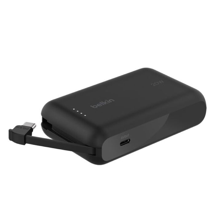 แบตเตอรี่สำรอง Belkin BOOST CHARGE ความจุ 10000mAh พร้อมสาย USB-C - Black