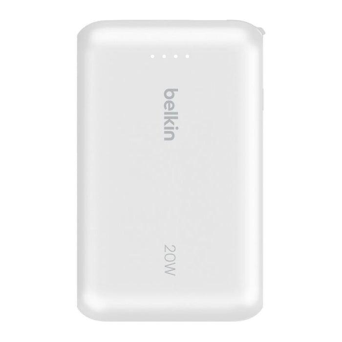 แบตเตอรี่สำรอง Belkin BOOST CHARGE ความจุ 10000mAh พร้อมสาย USB-C - White