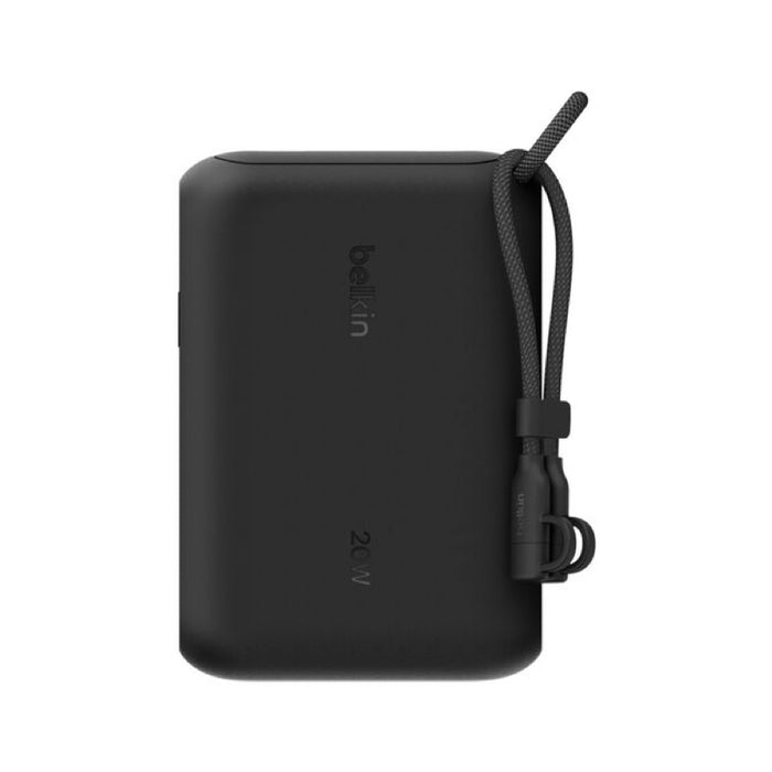 แบตเตอรี่สำรองพกพา Belkin Boost Charge Power Bank 10000 mAh with Display - Black