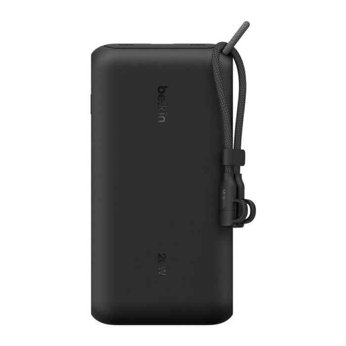 แบตเตอรี่สำรองพกพา Boost Charge 20000 mAh with Display - Black พกพาสะดวก แบรนด์ BELKIN