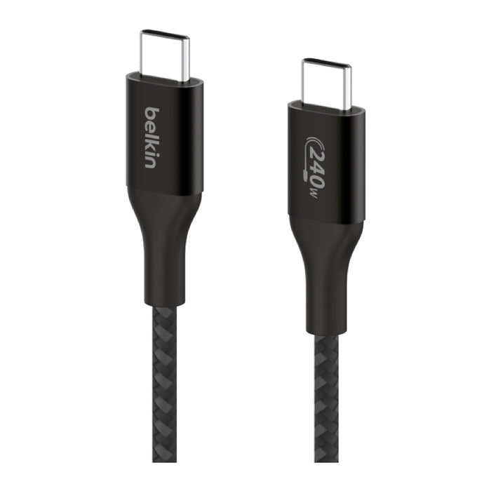 สายชาร์จ Belkin Boost Charge USB-C to USB-C 240 วัตต์ 1 เมตร สีดำ