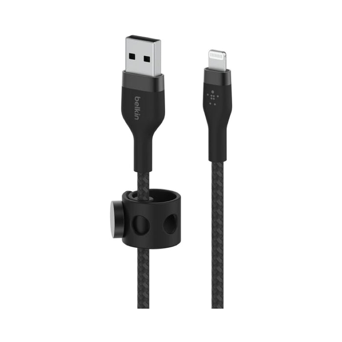 สายชาร์จ Belkin Lightning 1M รองรับ PD ชาร์จเร็ว 0-50% ใน 25 นาที ทนทาน 30,000 ครั้ง ไม่พันกัน พร้อม MFi แท้ เช็คราคาเลย