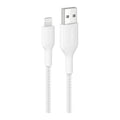 สายชาร์จ Braided USB-A to Lightning ความยาว 1 เมตร สี White แบรนด์ BELKIN