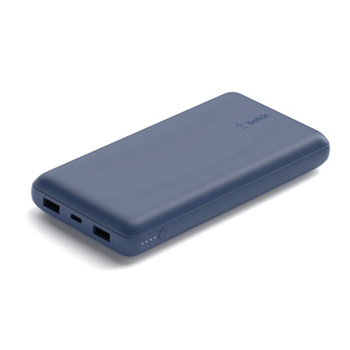 แบตเตอรี่สำรองพกพา Belkin Pocket Power 20,000 mAh สี Blue