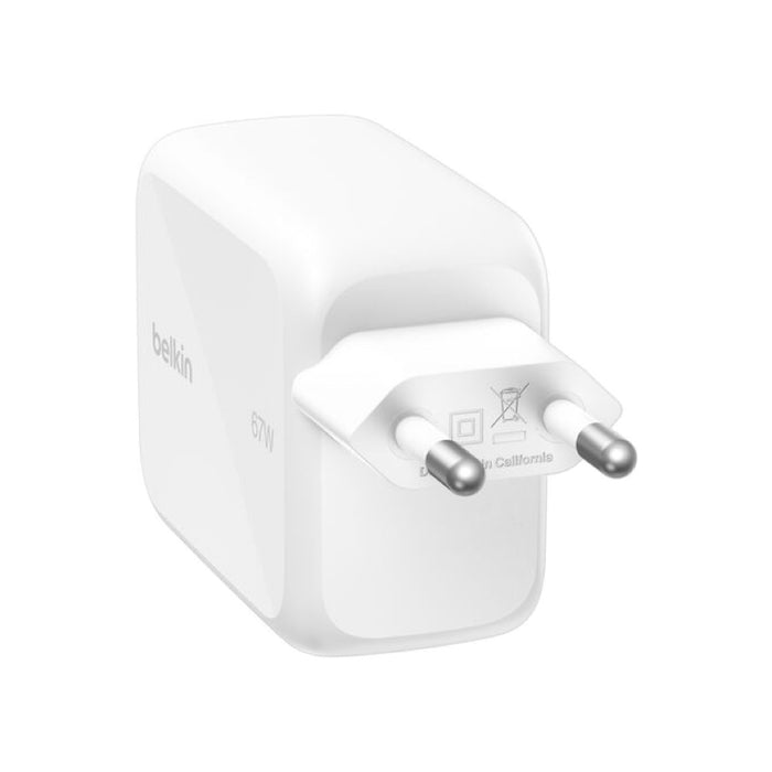 หัวชาร์จ Belkin UltraCharge Retractable 2 Ports 67 วัตต์ แบรนด์ BELKIN