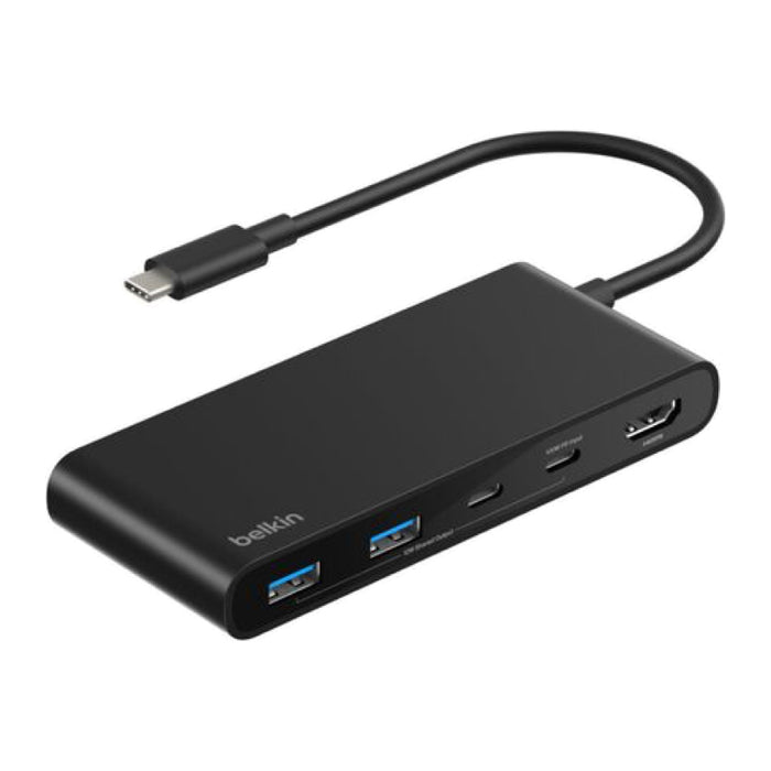 มัลติพอร์ตฮับ Belkin USB-C 7 in 1 Multiport Hub 100W พกพาสะดวก