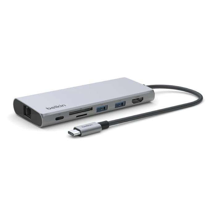 มัลติพอร์ตฮับ Belkin USB-C 7 in 1 Multiport Hub 100W แบรนด์ BELKIN