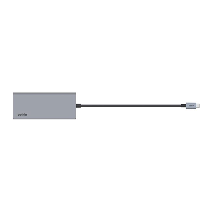 มัลติพอร์ตฮับ Belkin USB-C 7 in 1 Multiport Hub 100W ดีไซน์กะทัดรัด แบรนด์ BELKIN