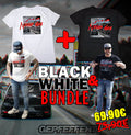 Black & White Bundle T-Shirt "Wörthersee never dies" - gepfeffert.com