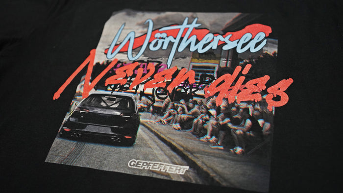 Black & White Bundle T-Shirt "Wörthersee never dies" - gepfeffert.com