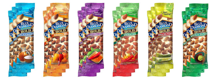 Blue Diamond Almonds Snackathon Bold 1.5 Ounce (Pack of 18)