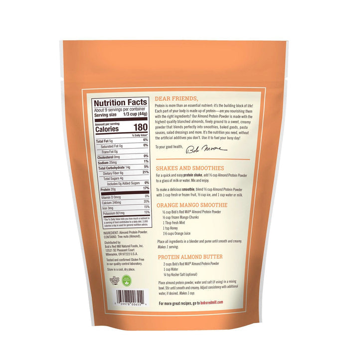 Bob's Red Mill Almond Protein Powder Bob's Red Mill