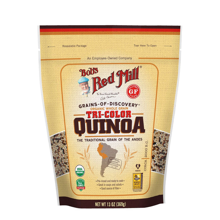 Bob's Red Mill Quinoa Bob's Red Mill Organic Tricolor Quinoa 13 Ounce