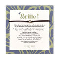 Bracelet - Brille - cordon noir