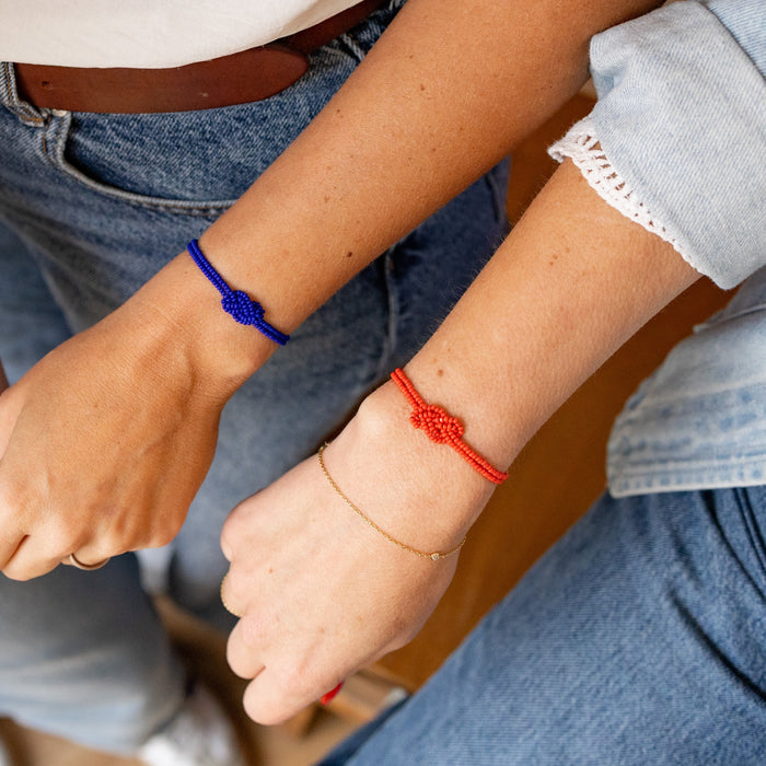 Bracelet - Infinity - Cobalt