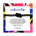 Bracelet - Infinity - Noir
