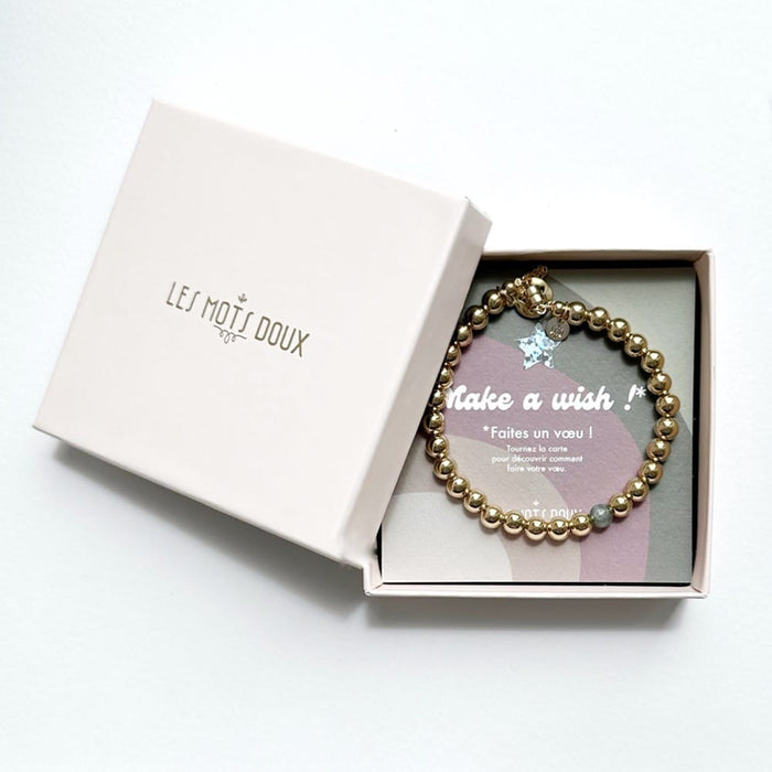 Bracelet - Make a wish - plaqué or ou argent