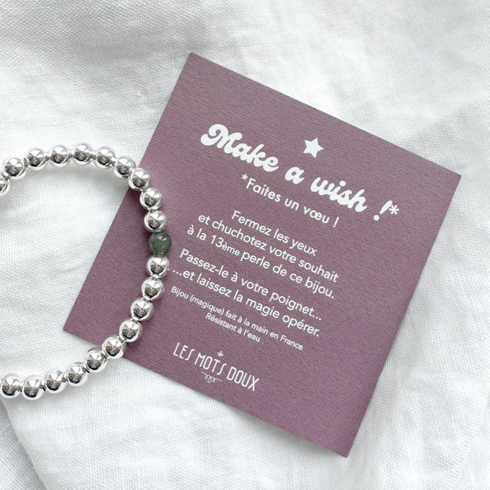 Bracelet - Make a wish - plaqué or ou argent