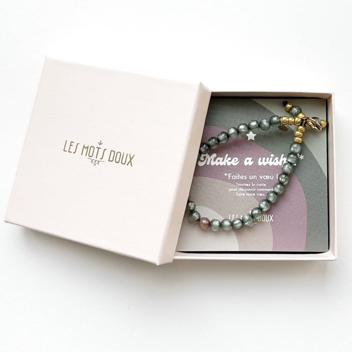 Bracelet - Make a wish - Vert de gris