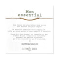 Bracelet - Mon essentiel - cordon doré