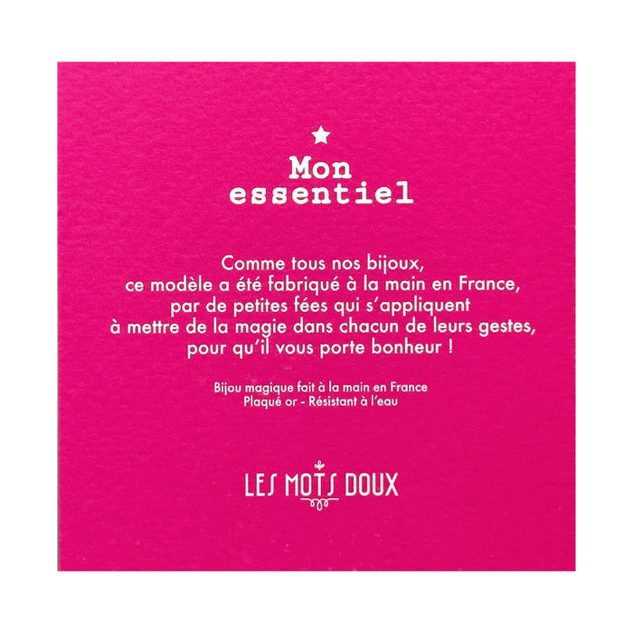 Bracelet - Mon essentiel - cordon Émeraude