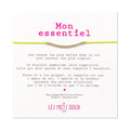 Bracelet - Mon essentiel - cordon Lime