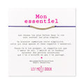 Bracelet - Mon essentiel - cordon Violet