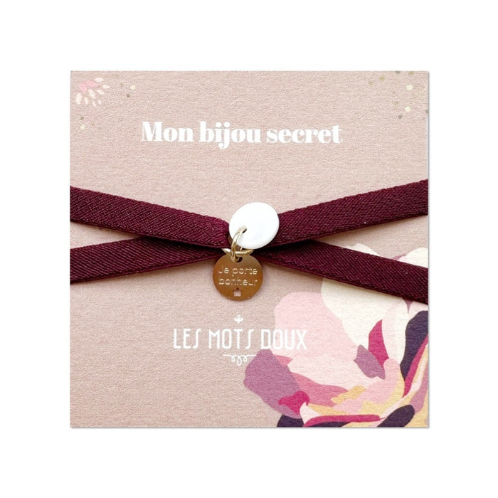 Bracelet Bijou Secret - Je porte bonheur