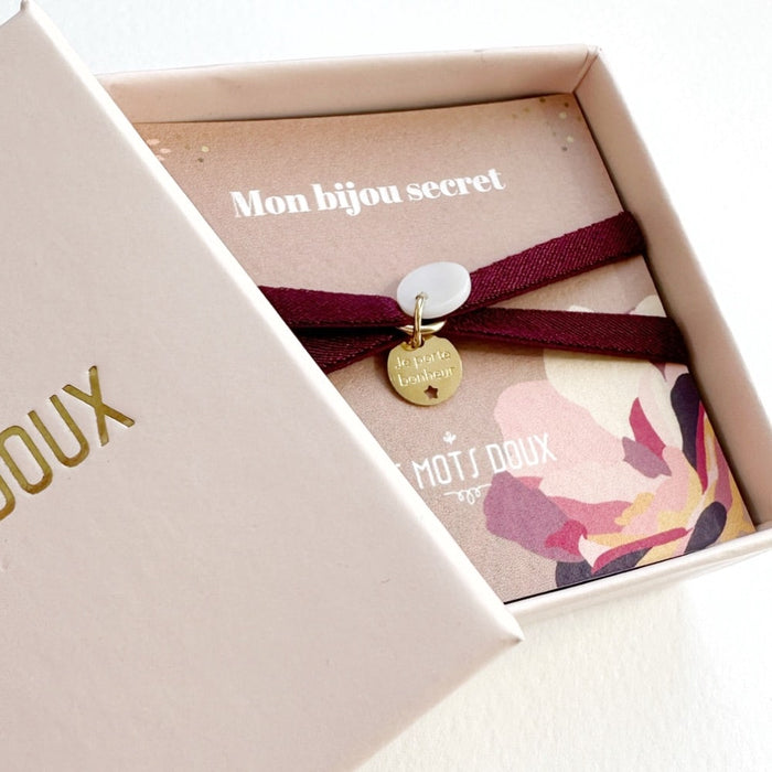 Bracelet Bijou Secret - Je porte bonheur