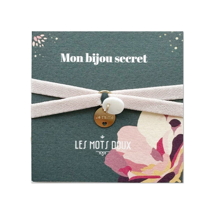 Bracelet Bijou Secret - Je t'aime