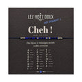 Bracelet code morse - Cheh