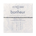 Bracelet Code Morse : Bonheur
