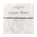 Bracelet Code Morse : Carpe Diem