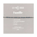 Bracelet Code Morse : Famille