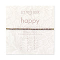 Bracelet Code Morse : Happy