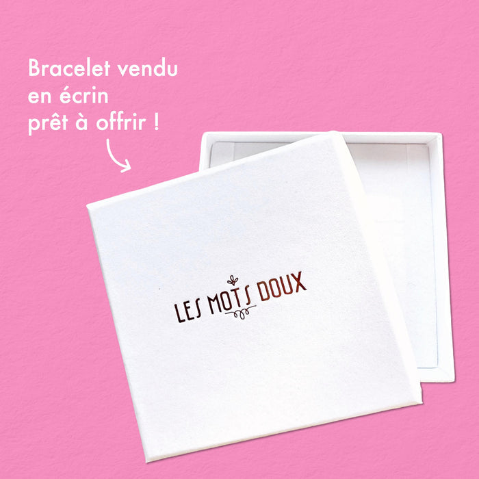 Bracelet Code Morse : Maîtresse