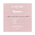 Bracelet Code Morse : Maman (Blanc)