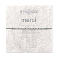 Bracelet Code Morse : Merci