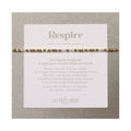 Bracelet Code Morse : Respire
