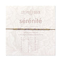 Bracelet Code Morse : Sérénité