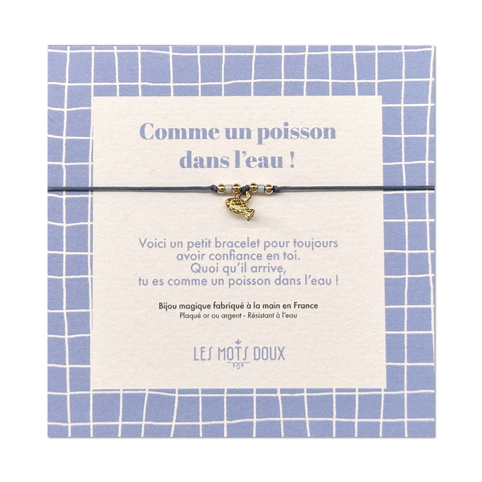 Bracelet Enfant - Comme un poisson dans l'eau