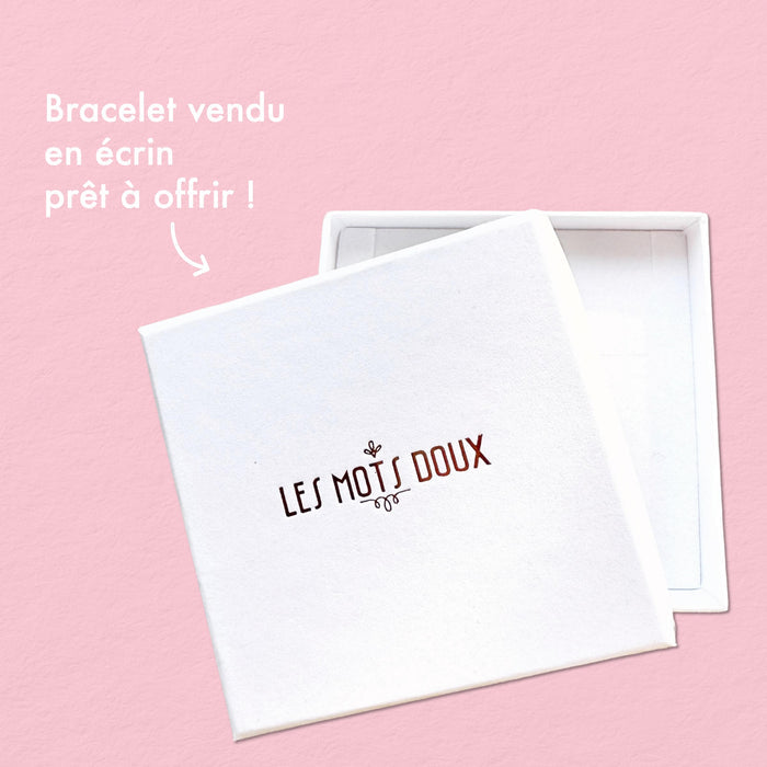 Bracelet enfant Code morse : Princesse